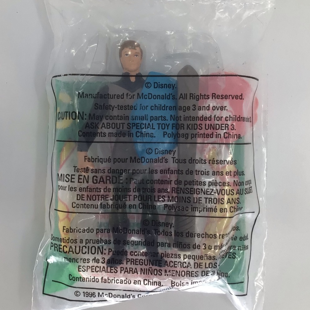 Unopened sleeping beauty McDonald’s toy